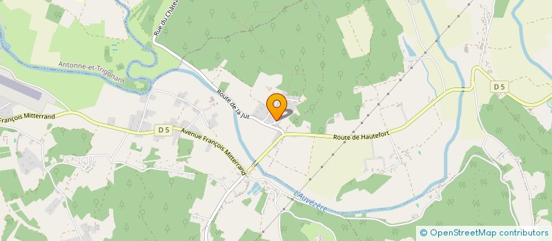 localisation de l'entreprise LA GRANGE  BOULAZAC ISLE MANOIRE