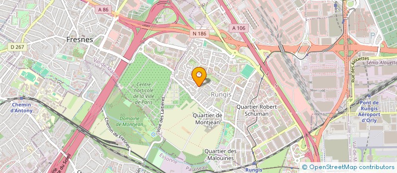 localisation de l'entreprise LA GRANGE à RUNGIS