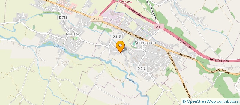 localisation de l'entreprise LA GRANGE  NOUSTY