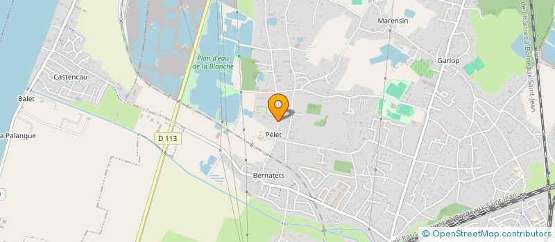 localisation de l'entreprise LA GRANGE  AMBARES-ET-LAGRAVE