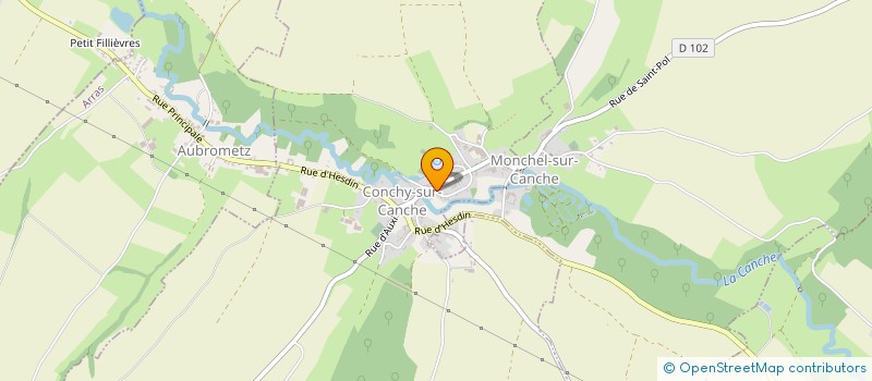 localisation de l'entreprise LA GRANGE à FLERS