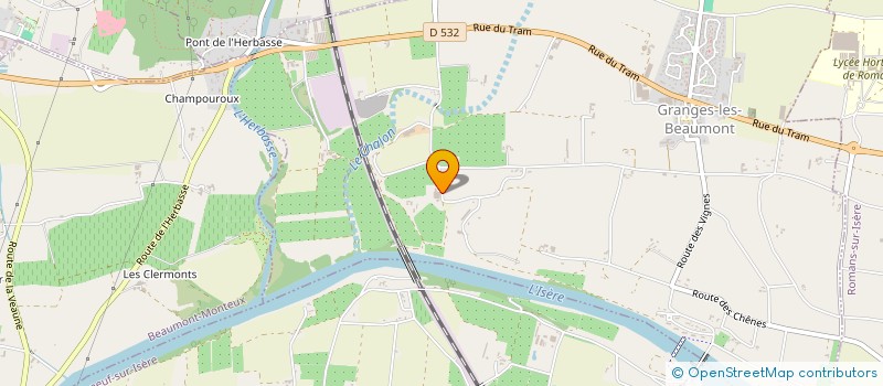 localisation de l'entreprise LA GRANGE A MALT  GRANGES-LES-BEAUMONT