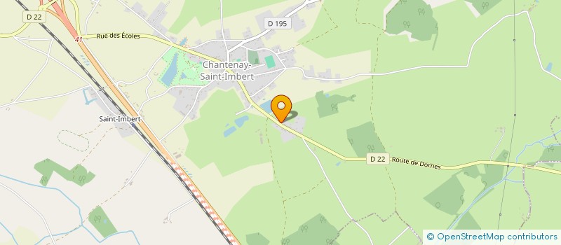 localisation de l'entreprise LA GRANGE A MECANIQUE à CHANTENAY-SAINT-IMBERT