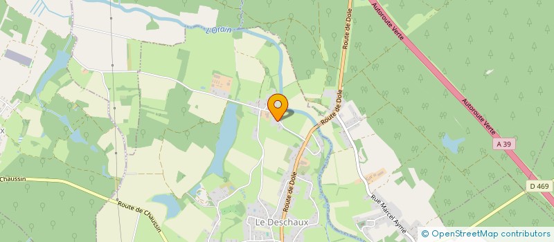 localisation de l'entreprise LA GRANGE A ZOUZOU / O'KBANON RECREATIF  LE DESCHAUX