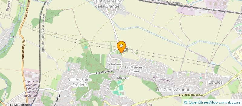 localisation de l'entreprise LA GRANGE ANIMEE  SAINT-GERMAIN-DE-LA-GRANGE