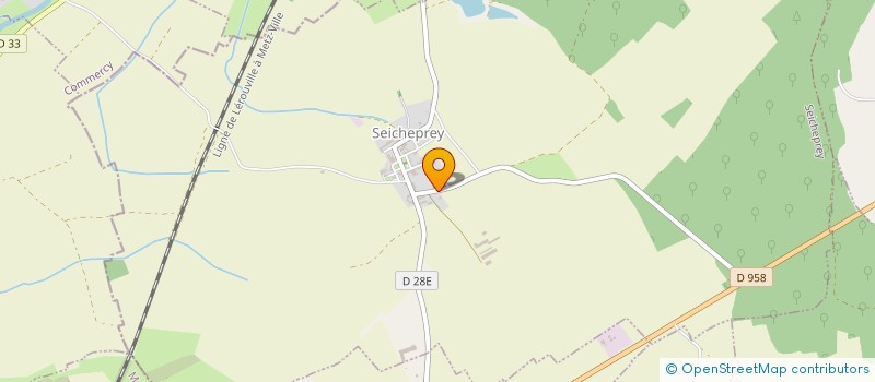 localisation de l'entreprise LA GRANGE AUX CLASSIC CARS  SEICHEPREY