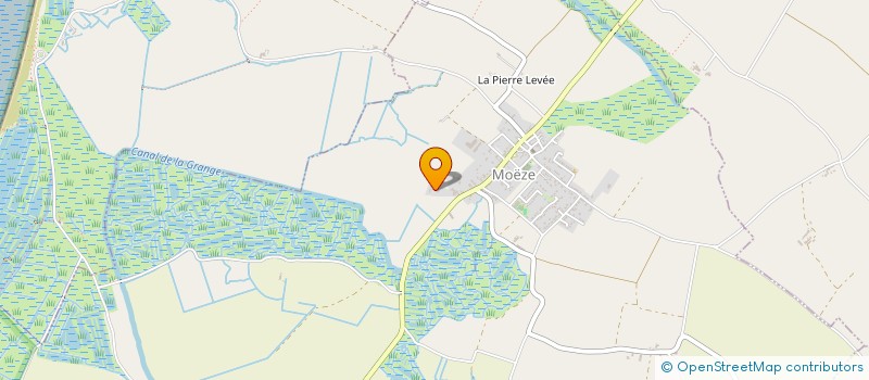 localisation de l'entreprise LA GRANGE AUX FILLES  MOEZE