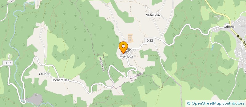 localisation de l'entreprise LA GRANGE AUX HIRONDELLES  CHAMBLES