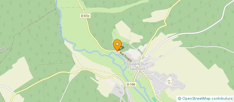 localisation de l'entreprise LA GRANGE AUX JEUNES à DOULAINCOURT-SAUCOURT