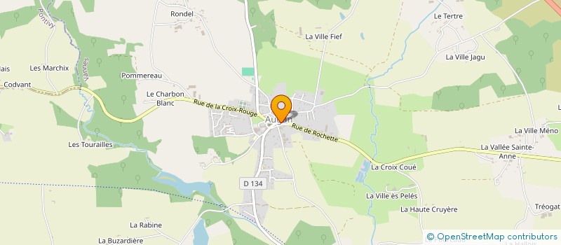 localisation de l'entreprise LA GRANGE AUX LIVRES à AUGAN