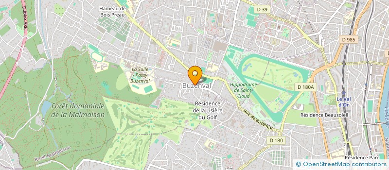 localisation de l'entreprise LA GRANGE AUX SAVEURS à RUEIL-MALMAISON