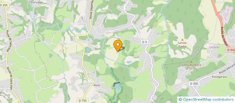 localisation de l'entreprise LA GRANGE D'ARCANGUES  ARCANGUES