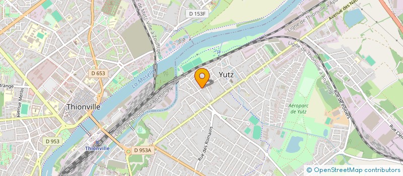 localisation de l'entreprise LA GRANGE D ELANGE  KUNTZIG