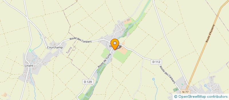 localisation de l'entreprise LA GRANGE DE BOULAY  NEUVY-SAUTOUR