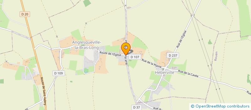 localisation de l'entreprise LA GRANGE DE DEMAIN  HEBERVILLE