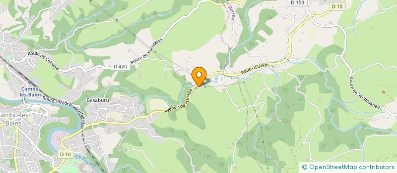 localisation de l'entreprise LA GRANGE DE L ANE  LOUHOSSOA