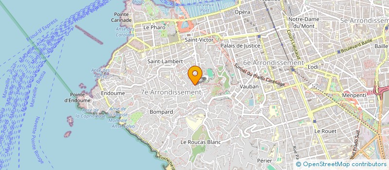 localisation de l'entreprise LA GRANGE DE MONTROC à MARSEILLE