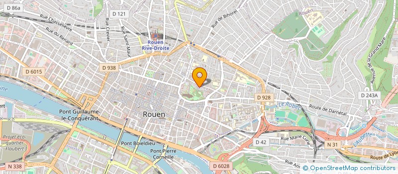 localisation de l'entreprise LA GRANGE DE PEPE  ROUEN