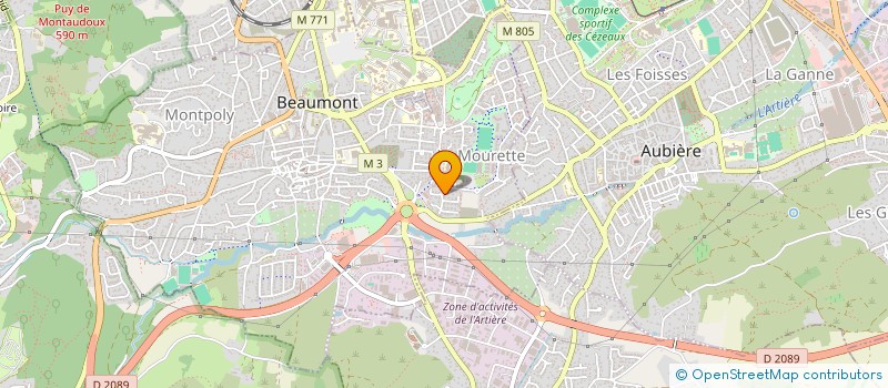 localisation de l'entreprise LA GRANGE DE PIERRE à BEAUMONT