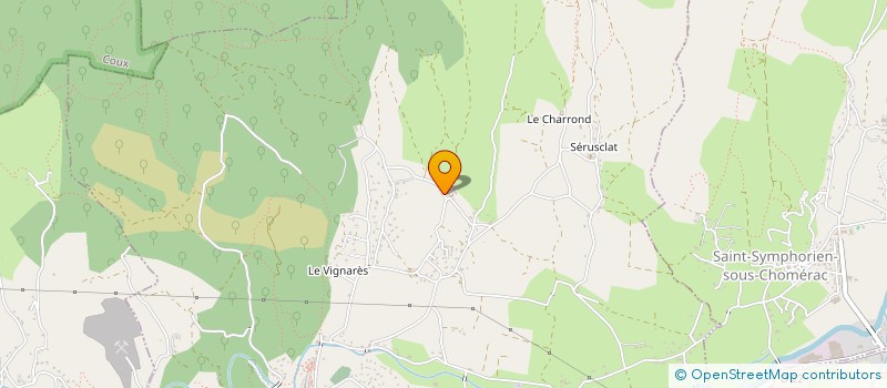 localisation de l'entreprise LA GRANGE DE STEDASCA  CHOMERAC