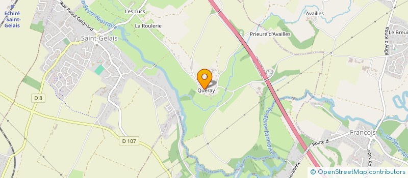 localisation de l'entreprise LA GRANGE DE TANO  SAINT GELAIS