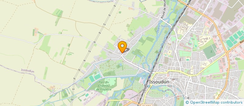 localisation de l'entreprise LA GRANGE DES LEO  ISSOUDUN
