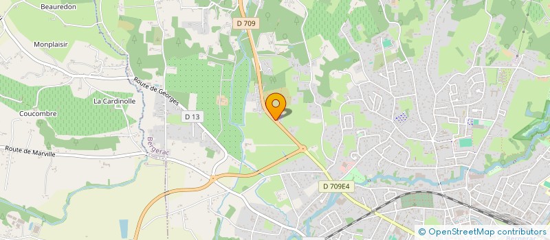 localisation de l'entreprise LA GRANGE DES MATERIAUX à BERGERAC