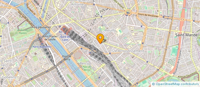 localisation de l'entreprise LA GRANGE DES MICHALLETS  PARIS