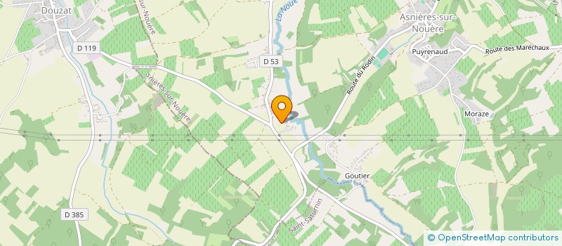 localisation de l'entreprise LA GRANGE DU NOTAIRE à ASNIERES-SUR-NOUERE