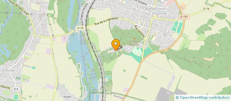 localisation de l'entreprise LA GRANGE DU SAUSSAY à BALLANCOURT-SUR-ESSONNE