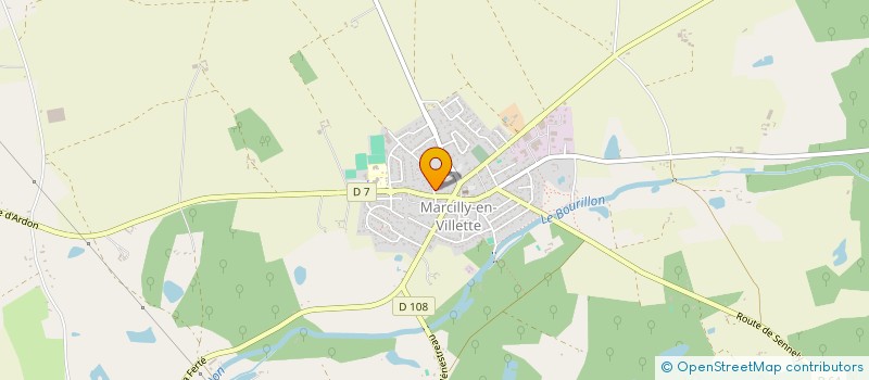 localisation de l'entreprise LA GRANGE DULAQDO à MARCILLY-EN-VILLETTE