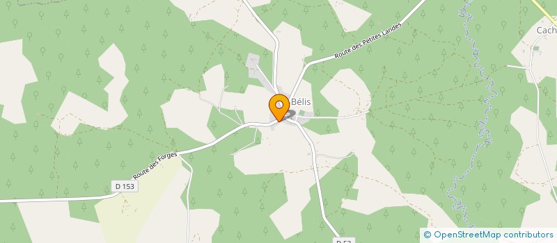 localisation de l'entreprise LA GRANGE ENSEMBLE  BELIS