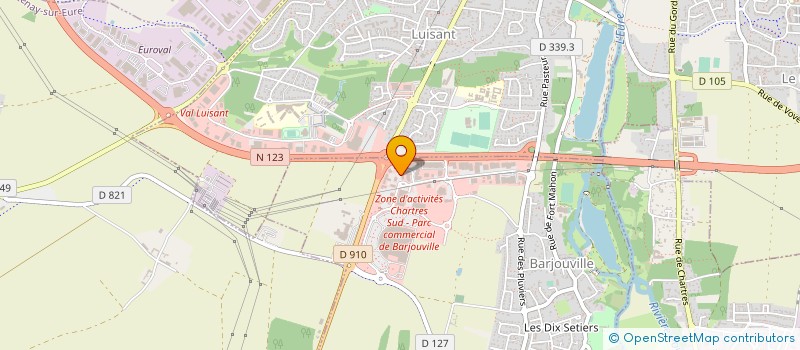 localisation de l'entreprise LA GRANGE NORDIK à FONTENAY S EURE
