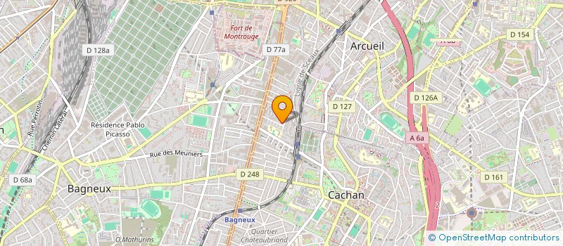 localisation de l'entreprise LA GRANGE ORY  CACHAN