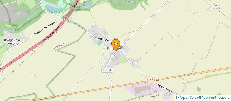 localisation de l'entreprise LA GRANGE PATTON  BARBERY