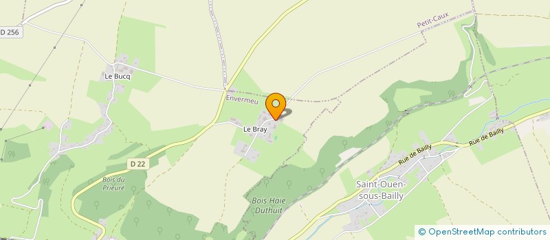 localisation de l'entreprise LA GRANGE RELAIS MOTARD  ENVERMEU