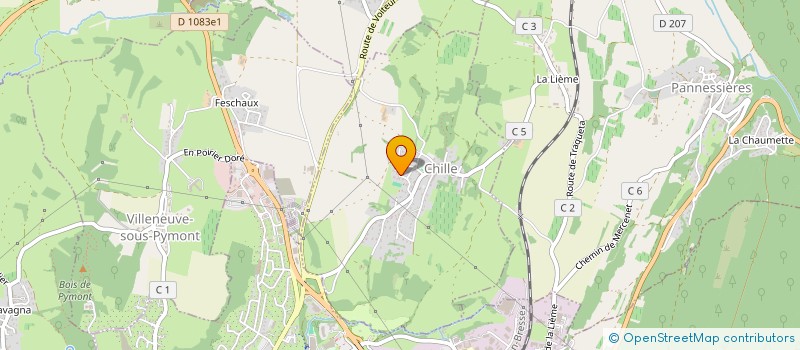 localisation de l'entreprise LA GRANGE ROUGE  CHILLE
