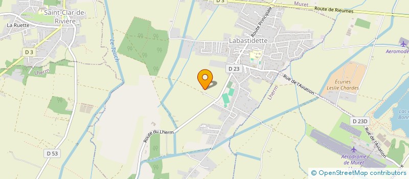 localisation de l'entreprise LA GRANJA à LABASTIDETTE