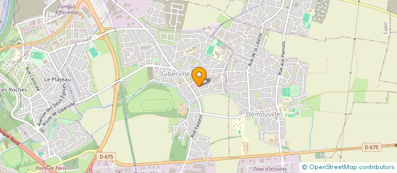 localisation de l'entreprise LA GRANVILLAISE  GIBERVILLE