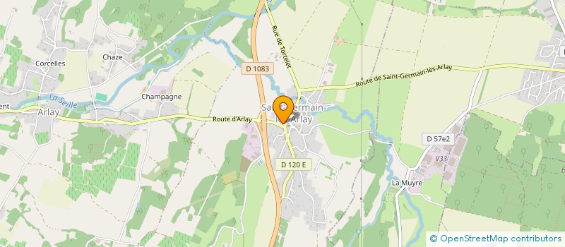 localisation de l'entreprise LA GRAPPE VERNOISIENNE  LE VERNOIS