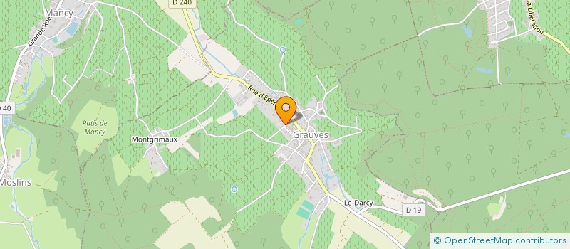 localisation de l'entreprise LA GRAUVISOISE  GRAUVES