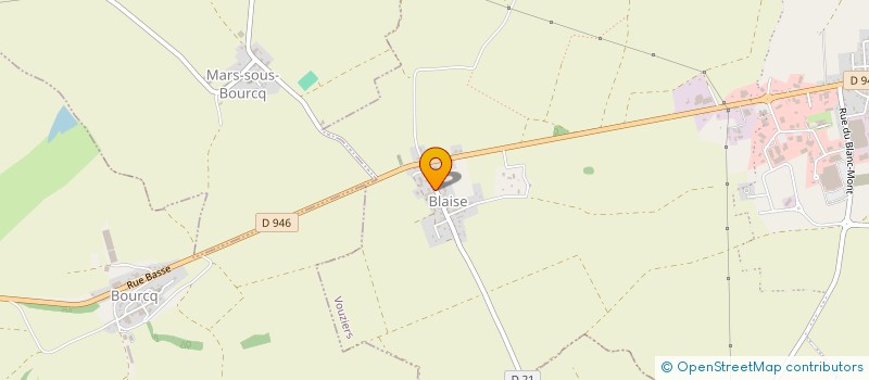 localisation de l'entreprise LA GRAVELETTE  VOUZIERS