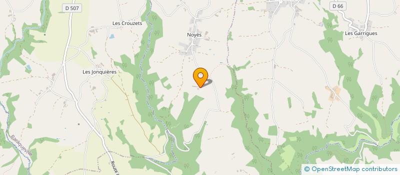 localisation de l'entreprise LA GRAVERIE ENERGIES  CAMBOULAZET