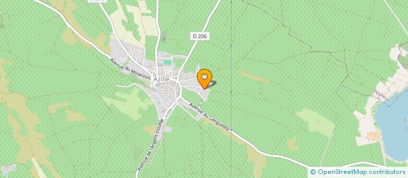 localisation de l'entreprise LA GRAVETTE  FONTCOUVERTE