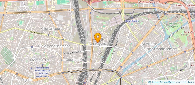 localisation de l'entreprise LA GRAVETTE  PARIS