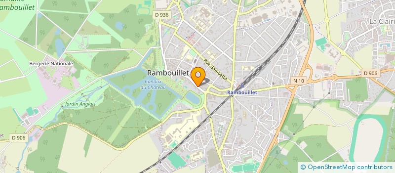 localisation de l'entreprise LA GREENTA à RAMBOUILLET