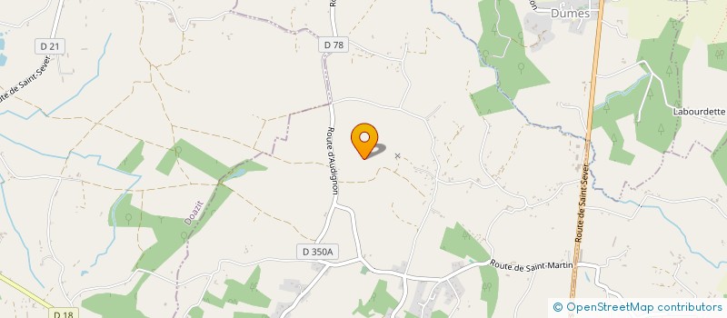 localisation de l'entreprise LA GRENADOISE  HAGETMAU