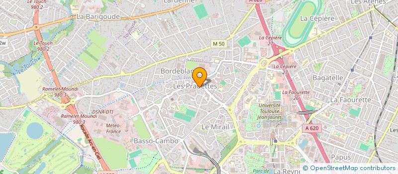 localisation de l'entreprise LA GRENATIERE à TOULOUSE