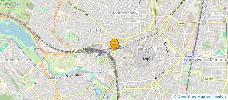 localisation de l'entreprise LA GRIFFE  DIJON