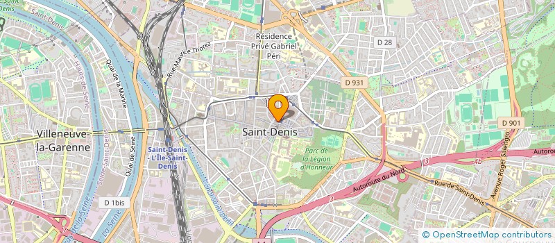 localisation de l'entreprise LA GRIFFE BEAUTE PATRICIA PRICCI à SAINT-DENIS